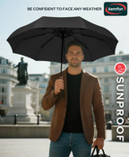 Kemfom Compact Windproof Automatic Open and Close Travel Umbrella